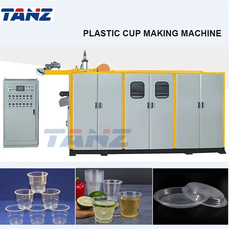 Fully Automatic Disposable Bowl Lid Flow Pot Plate Cup Thermoforming Making Machine